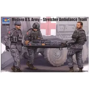Comparateur de prix : Modern U.s. Army-stretcher Ambulanceteam - 1:35e - Trumpeter