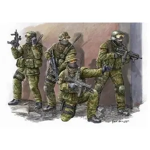 Comparateur de prix : Modern German Ksk Commandos - 1:35e - Trumpeter