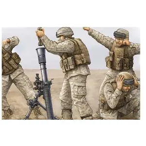 Comparateur de prix : Trumpeter Figurines Militaires : Equipe De Mortier M252 Usmc : Irak 2009