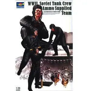 Comparateur de prix : Soviet Tank Crew Ammo Suppl.team Wwii- 1:35e - Trumpeter