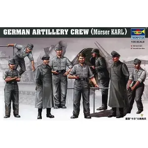 Comparateur de prix : Deutsche Artillerie Besatzung Für Mörser Karl- 1:35e - Trumpeter
