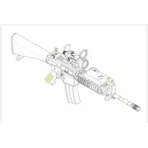 Comparateur de prix : Easy Model Maquette AR15/M16/M4 Series - SR16  - Trumpeter Maquette d'avion  - TSM-1912 