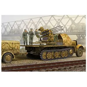 Trumpeter Flakvierling Allemand 2cm 38 - Trumpeter 95t01524-Trumpeter pas cher