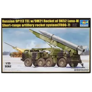 Comparateur de prix : Trumpeter Maquette véhicule militaire : Russian 9P113 TEL w/9M21 Rocket of 9K52 Luna-M