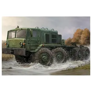 Maquette MAZ-537 production tardive 1/35 - Trumpeter Maquette militaire - TU01006 pas cher