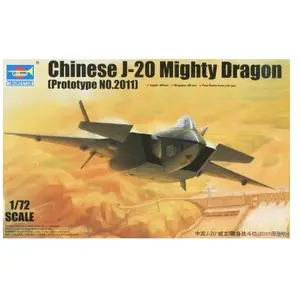 Comparateur de prix : Chinese J-20 Mighty Dragon (prototype No.2011)- 1:72e - Trumpeter