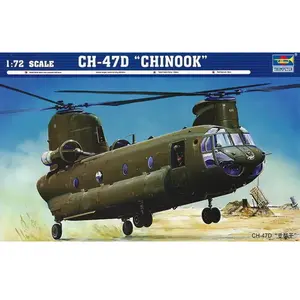 Maquette CH-47D CHINOOK 1/72 - Trumpeter Maquette d'hélicoptère  - 95T01622 
