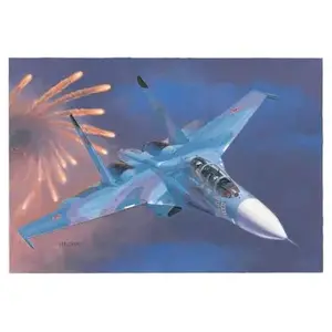 Russian Su-27ub Flanker C Fighter - 1:72e - Trumpeter pas cher