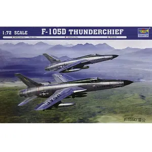 Non communiqué F-105d ''thunderchief'' - 1:72e - Trumpeter
