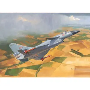 Trumpeter Maquette Avion : Chengdu J-10b Fighter-Trumpeter pas cher