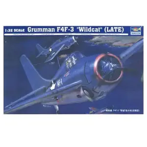 Grumman F4f-3 ''wildcat'' (late) - 1:32e - Trumpeter pas cher