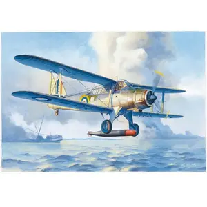 Comparateur de prix : Fairey Albacore Torpedo Bomber - 1:48e - Trumpeter