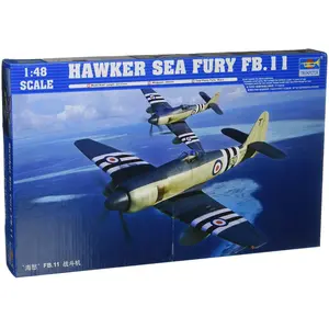 Maquette SEA FURY FB.11 1/48 - Trumpeter Maquette d'avion - 95T02844 pas cher