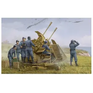 Comparateur de prix : German 37mm Flak 43 Zwilling - 1:35e - Trumpeter