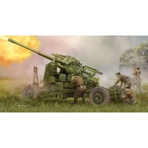 Soviet 100mm Air Defence Gun Ks-19m2 - 1:35e - Trumpeter pas cher