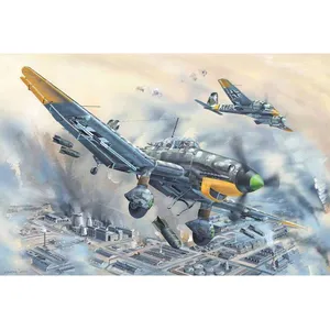Comparateur de prix : Junkers Ju-87d-5 Stuka - 1:24e - Trumpeter