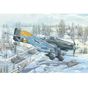 Comparateur de prix : Junkers Ju-87g-2 Stuka - 1:24e - Trumpeter