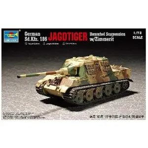Comparateur de prix : Trumpeter - Maquette Char : Sd.Kfz 186 Jagdtiger avec zimmerit