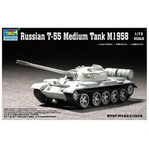 Comparateur de prix : Maquette Char moyen soviétique T-55 1958 Trumpeter