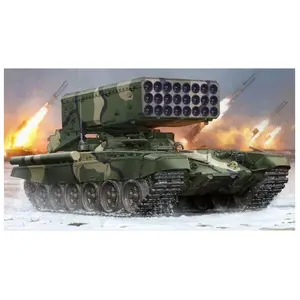 Russian Tos-1 24-barrel Multipe Rocket L - 1:35e - Trumpeter