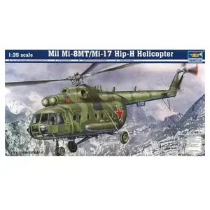 Comparateur de prix : Mil Mi-8mt/mi-17 Hip-h Helicopter - 1:35e - Trumpeter