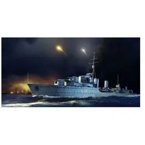 Hms Zulu Destroyer 1941 - 1:350e - Trumpeter
