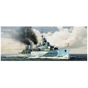 Trumpeter Maquette bateau : HMS Belfast C35 Croiseur léger britannique 1942 pas cher