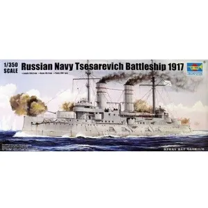 Comparateur de prix : Russian Navy Tsesarevich Battleship 1917 - 1:350e - Trumpeter