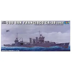 Faller Uss San Francisco Ca-38 - 1:350e - Trumpeter