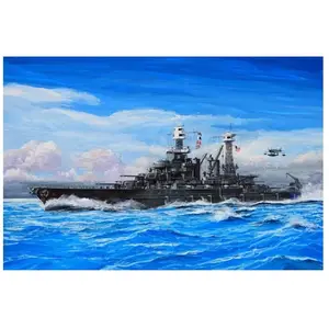 Trumpeter TRU05769 USS Maryland BB-46 1941 Harbor Maquette en Plastique Bleu pas cher