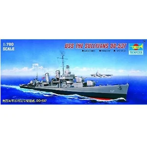 Trumpeter Maquette Bateau : Destroyer Uss Dd-537 The Sullivans-Trumpeter pas cher