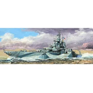Uss West Vigina Bb-48 1945 - 1:700e - Trumpeter