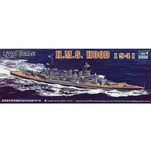H.m.s Hood 1941 - 1:700e - Trumpeter