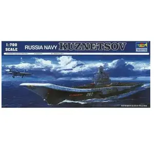 Russischer Flugzeugträger Kuznetsov - 1:700e - Trumpeter pas cher