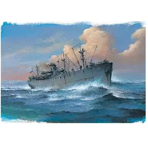 Maquette - TRUMPETER - Liberty Ship SS John W. Brown - 163 pièces - Gris - Adulte pas cher
