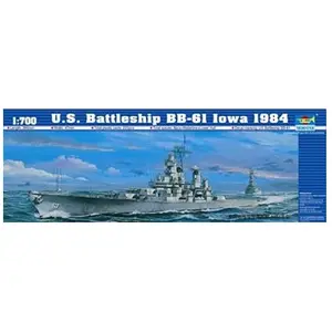Comparateur de prix : Schlachtschiff Uss Iowa Bb-61 1984 - 1:700e - Trumpeter