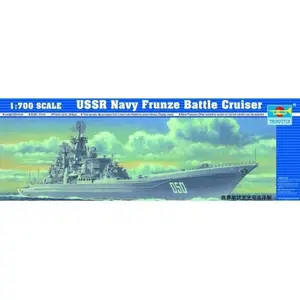 Trumpeter Maquette Bateau : Croiseur De Bataille Ussr Frunze-Trumpeter pas cher
