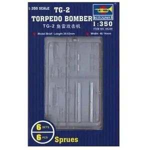 Comparateur de prix : Tg-2 Torpedo Bomber - 1:350e - Trumpeter
