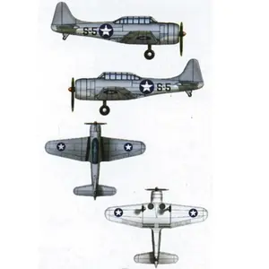 Comparateur de prix : Douglas Sbd-3 Dauntless - 1:350e - Trumpeter