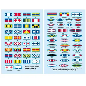 Comparateur de prix : Wwii Signal Flags - 1:200e - Trumpeter