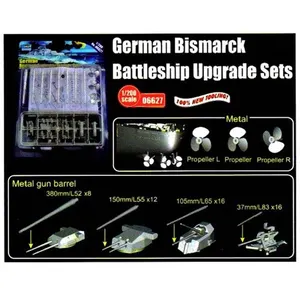 German Bismarck Battleship Upgrade Sets - 1:200e - Trumpeter pas cher