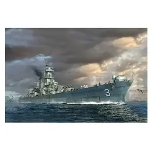 Maquette USS Hawaï CB-3 1/700 - Trumpeter Maquette de bateau - 9366740 pas cher