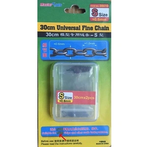 Comparateur de prix : Trumpeter 30cm Universal Fine Chain S Size 0.6mmx1.0mm - Master Tools