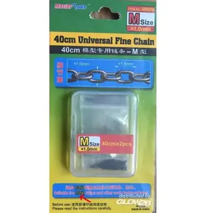 Trumpeter 40cm Universal Fine Chain M Size 1.0mmx1.8mm - Master Tools pas cher