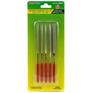 Comparateur de prix : Trumpeter Assorted Diamond Files Set(grit Size150# 3x140mm- Master Tools