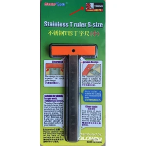 Trumpeter Stainless T Ruler S-size - Master Tools pas cher