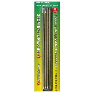 Comparateur de prix : Trumpeter 20cm Brass Pipe / Messingrohr Set 2 - Master Tools