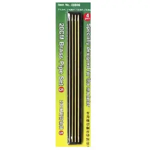 Comparateur de prix : 20cm Brass Pipe / Messingrohr Set 5 - Master Tools