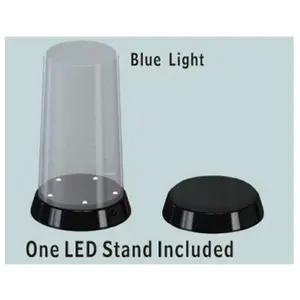 Comparateur de prix : Trumpeter Vitrine haute et ronde (haut plat) : Base avec LED Lumineux