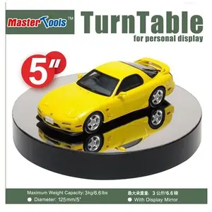 Vitrine Turntable - 125mm - Trumpeter Socle - vitrine - TU09836 pas cher